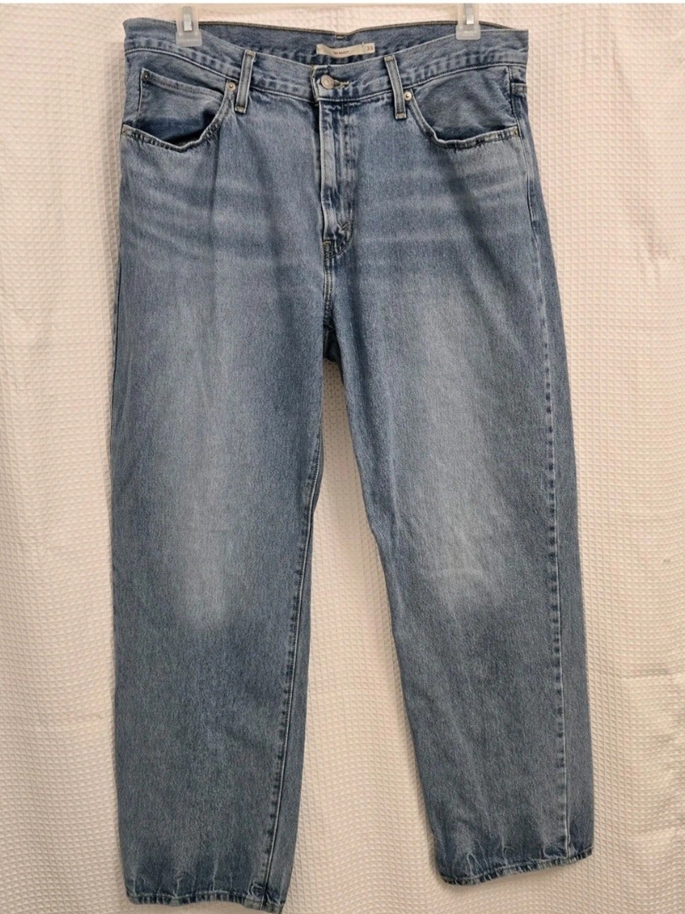 Levi's '94 Baggy Jeans Women's Size 33 Light Wash High Rise Loose Straight Denim